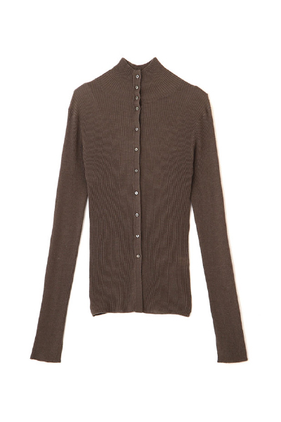 SANTEシルクカシミヤハイネックニットプルオーバー