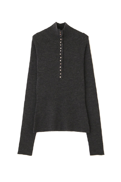 2wayコンフィーハイネックニットプルオーバー