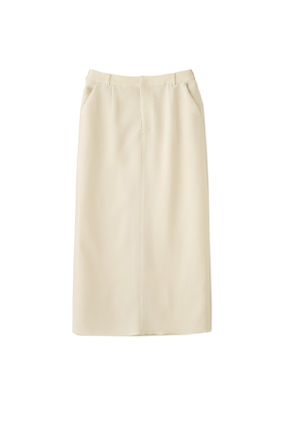 ダブルフェイスIラインスカート