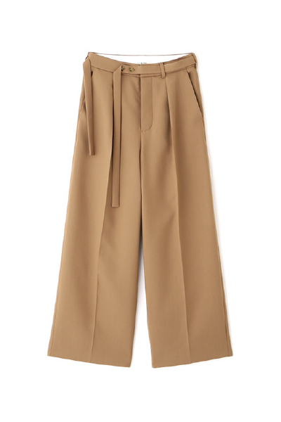 SANTEデザインベルトダブルフェイスパンツ