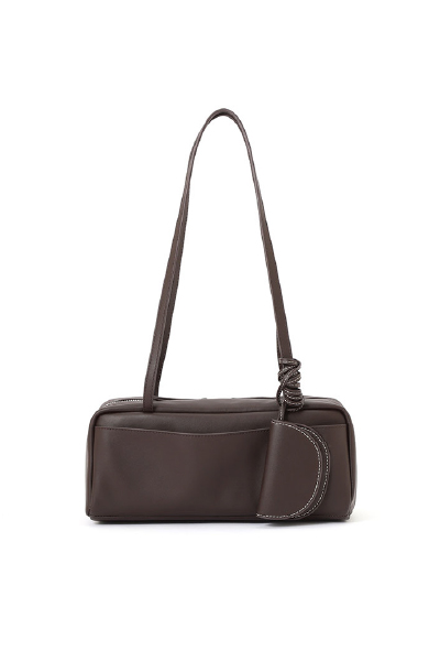 オープンポケットレザーボストン