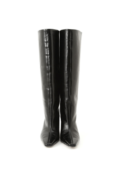 オイルドレザーロングブーツ