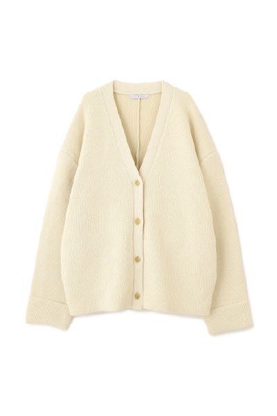 ダブルフェイスＶネックニットカーディガン