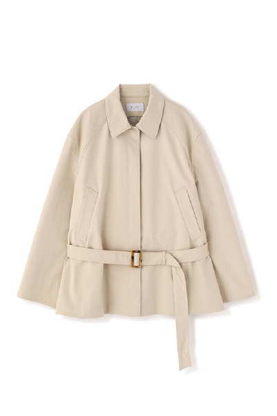 ステンカラーボンディングコート